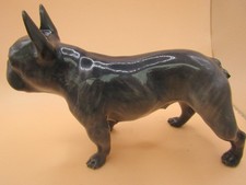 ROYAL COPENHAGEN WEIBLICHE FRANZÖSISCHE BULLDOGGE, 1. QUALITÄT. ULTRA SELTENER LESBARER ZUSTAND.