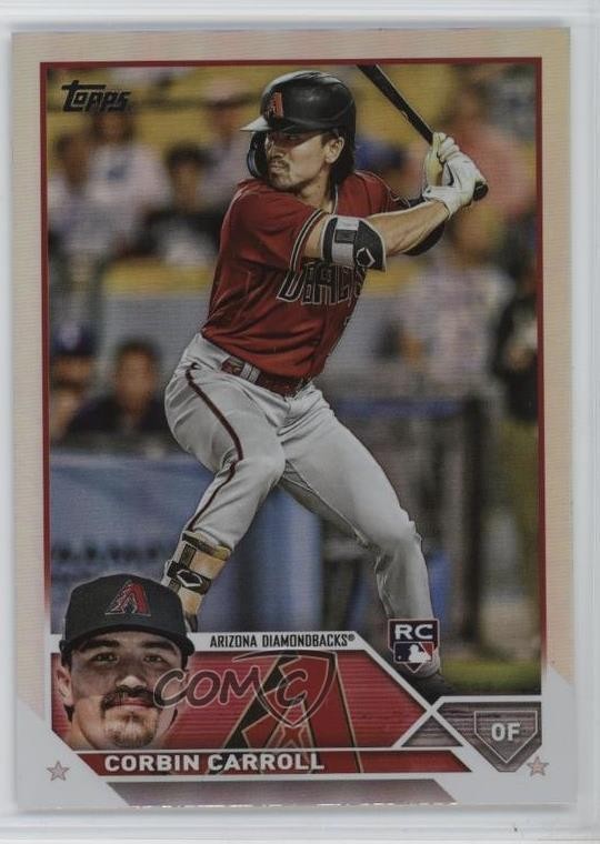 2023 Topps Series 2 Rainbow Foil Corbin Carroll #401 13yp
