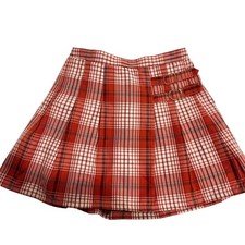Girls Plaid A-Line Skirt, 12