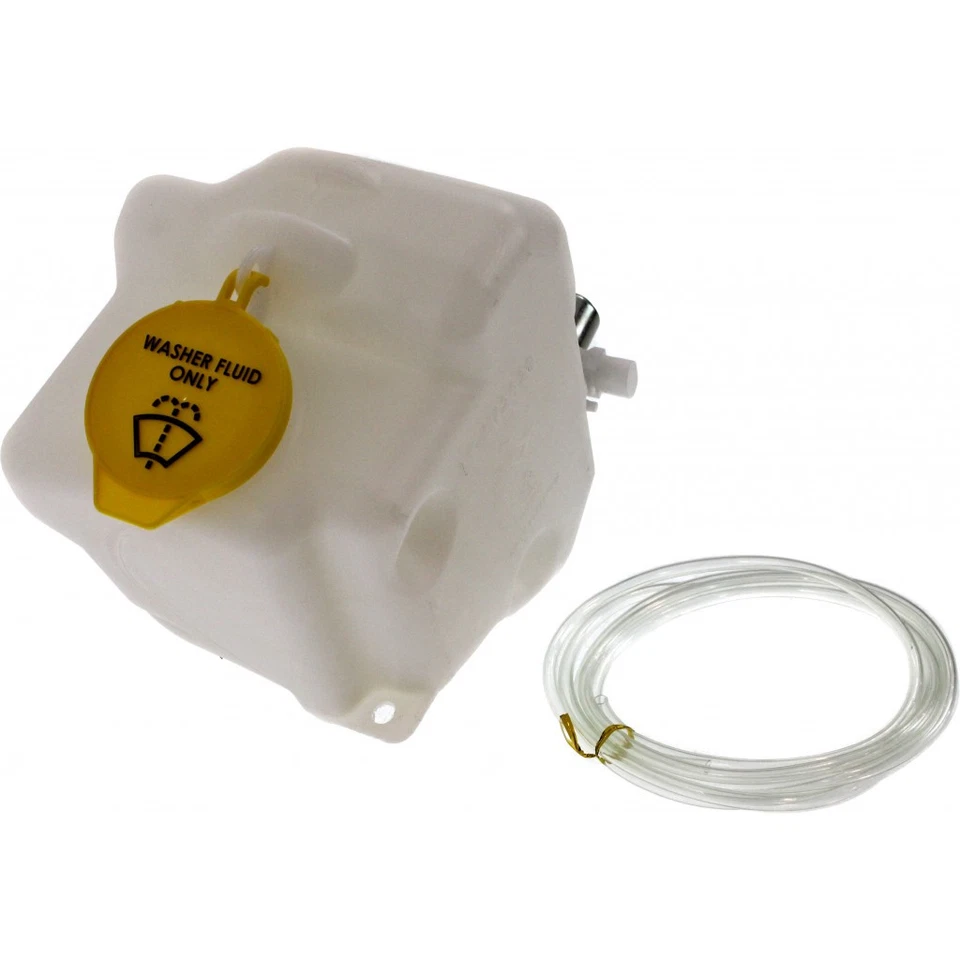 Depósito de lavadora de parabrisas para Jeep Wrangler TJ 2003-2006 | Bomba doble con bomba Foto 3 de 4