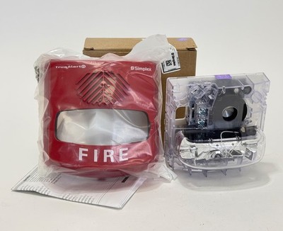 NEW SIMPLEX 49AV-WRFO Addressable Horn Strobe WP AV Wall Mount RED FIRE 07431056