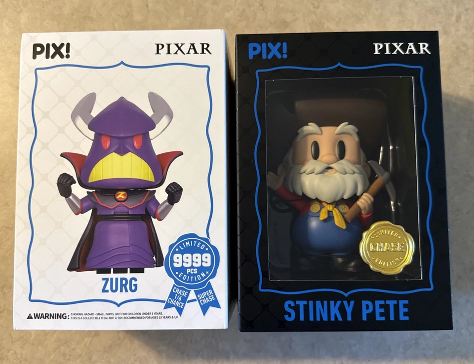 THRILLJOY PIX! Toy Story STINKY PETE CHASE Vinyl Figure DISNEY PIXAR - Image 1 of 4