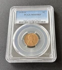 1935-S WHEAT CENT PCGS MS-65 RD - UNCIRCULATED - WHEAT PENNY - 1C