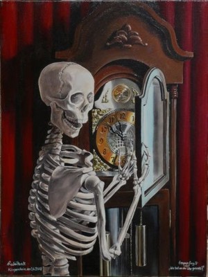1A Fine Art Rateitzak Deko Vanitas Art Print 45 x 60 auf Keilrahmen 550
