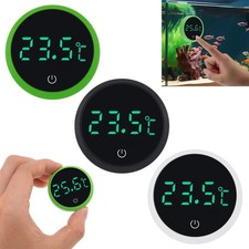 Aquarium Digital Thermometer LED Fish Tank Temperature Gauge Touch Screen Lot