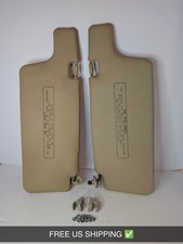 Oem 1991 Acura Integra Driver Passenger Sun Visor Set Pair Tan Left And Right
