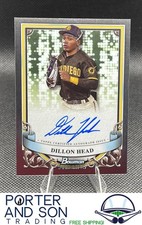 Dillon Head Prospect Autographs 2024 Bowman Sterling #PA-DH Padres Baseball