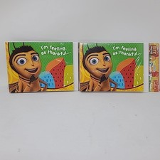 Lot of 16 Thank You Note Greeting Cards Bee Movie Hallmark Party Express NEW