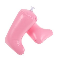PVC Boot Support Inserts in Pink for Maintaining Upright Knee High Boot Shape