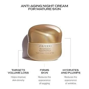 Shiseido Benefiance NutriPerfect Night Cream 50ml / 1.7oz Sealed, Pack of 2 - Image 4 of 4