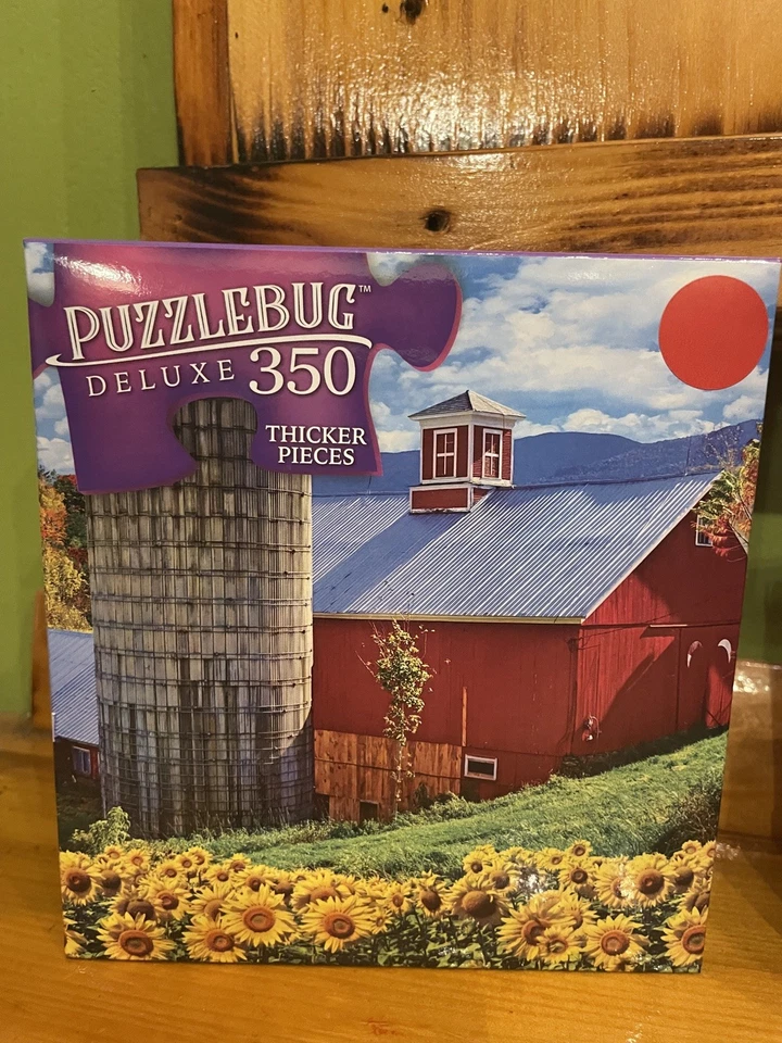 Puzzlebug 350 Deluxe GRANJA GIRASOL y caballos Foto 3 de 3