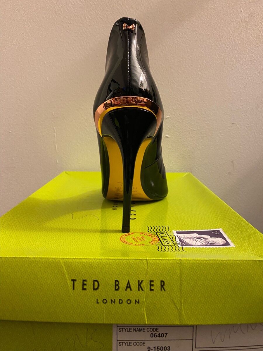 TED BAKER Black Patent Leather Heels Pumps Sz 39.5/ US 9 | eBay TED BAKER Black Patent Leather Heels Pumps Sz 39.5/ US 9 | eBay