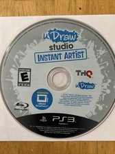 uDraw Studio: Instant Artist PS3 PlayStation 3 Video Game Disc Only Clean Tested
