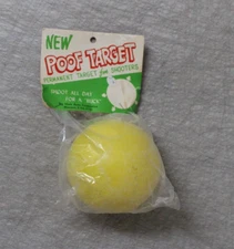 RARE VINTAGE BIG HORN ARMS CORP SHOTTING POOF TARGET