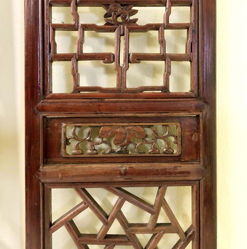 Antique Chinese Screen Panels (3544)(Pair), Cunninghamia Wood, Circa 1800-1849 - Picture 8 of 12