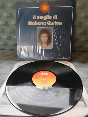 LP ROBERTO CARLOS ''IL BEST DI ROBERTO CARLOS'' CBS 1975 ITALY  