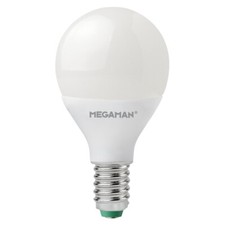 Megaman 3.5W SES/E14 LED Classic Golf Ball Round Opal, Warm White