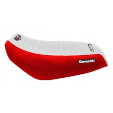 FMX White & Red HF Seat Cover for Kawasaki BRUTE FORCE 300 2013/2020 Free Ship