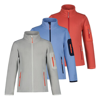 Icepeak Mädchen Jacke Fleecejacke Stoffjacke Midlayerjacke Kemnath Jr