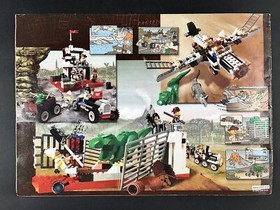LEGO 5975 ADVENTURERS T-REX TRANSPORT INSTRUCTION &nbsp;MANUAL ONLY RETIRE ACCEPTABLE