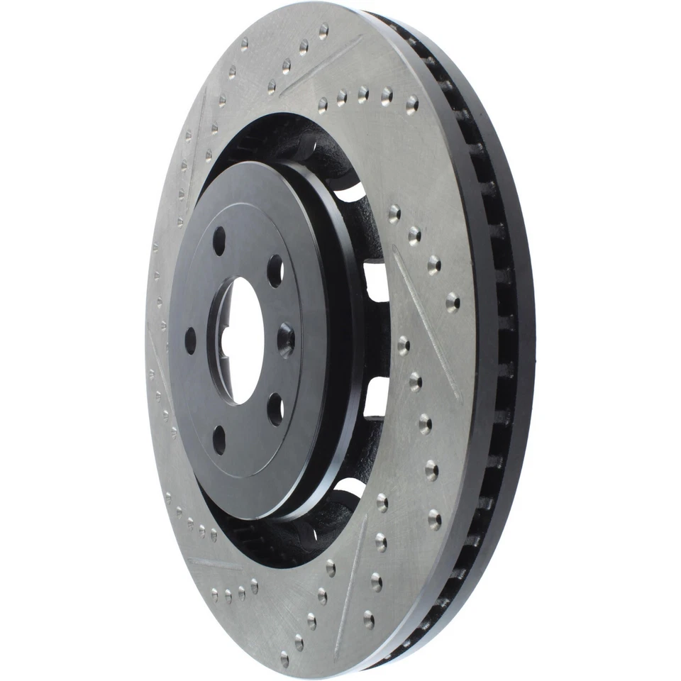 Par delantero de rotor de freno de disco Stoptech para Ford Flex 2013-2019 (44257) Foto 4 de 4