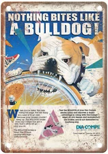 Old School BMX 1988 DIACOMPE Vintage Magazine Ad Reproduction Metal Sign B944