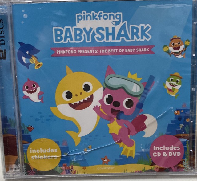 Presents The Best of Baby Shark by Pinkfong (CD, 2019, Pinkfong) for
