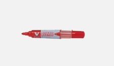 Image of Pilot Begreen V-Board Master Whiteboard Marker Bullet Tip 2.3Mm Line Red Pack 10