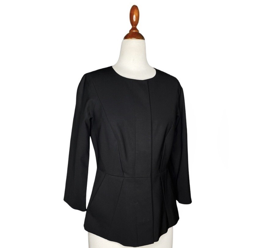 ジャケット・アウター theory / 3B black tailored jacket blazer Theory 3-Button Stretch Tailored Jacket | Neiman Marcus