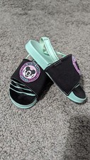 Disney Mickey Mouse Toddler Slide Sandals With Strap Sz 7/8 NWOT
