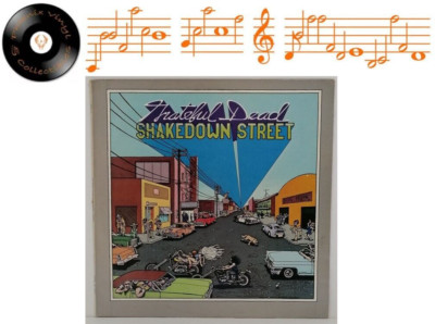 Grateful Dead Shakedown Street Vinyl LP A1 B1 Pressing - EX