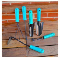 Garden Home Outdoor Set Of 6 Hand Tools Coated Scratch Resistant Patio Weeder Garden Home Outdoor Set Of 6 Hand Tools Coated Scratch Resistant Patio Weeder