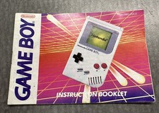 Game boy 1989 Original Instruction Manual Only