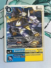 KendoGarurumon BT17-023 C Digimon CCG | Secret Crisis NM