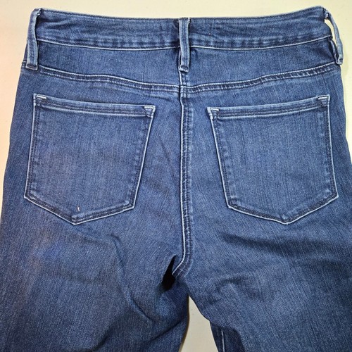 Athleta Mid Rise Sculptek Skinny Fit Dark Wash Jeans Women's Size 8 - Picture 4 of 6