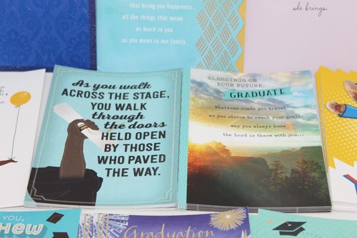 Graduation Random Card Lot of 109 Cards & 3 Envelopes Hallmark Greeting HUGE - Picture 9 of 18