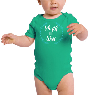 Rainbow Baby One-Piece Newborn Rompers, Jumpsuit Baby Clothing - Worth The Wait