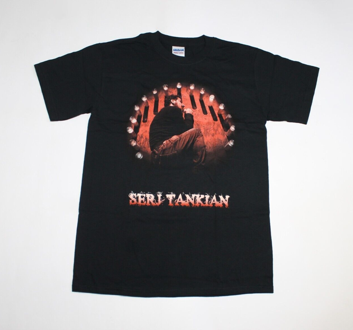 Y2K Serj Tankian Shirt Elect The Dead Tour 2008 Nu Metal Band