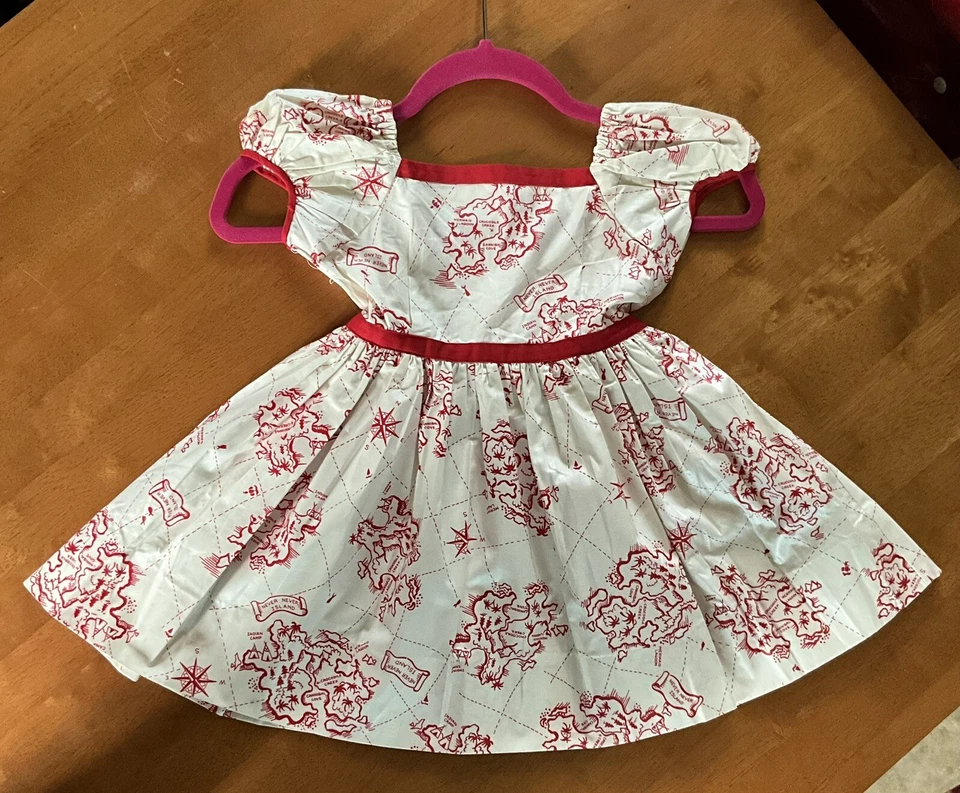 Vestido Vintage Disney Niñas Never Land Island Sunny Lee “A Sister Lee Fashion” Foto 2 de 4