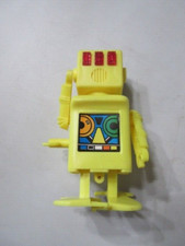 1970's Yellow Durham Space Robot wind up