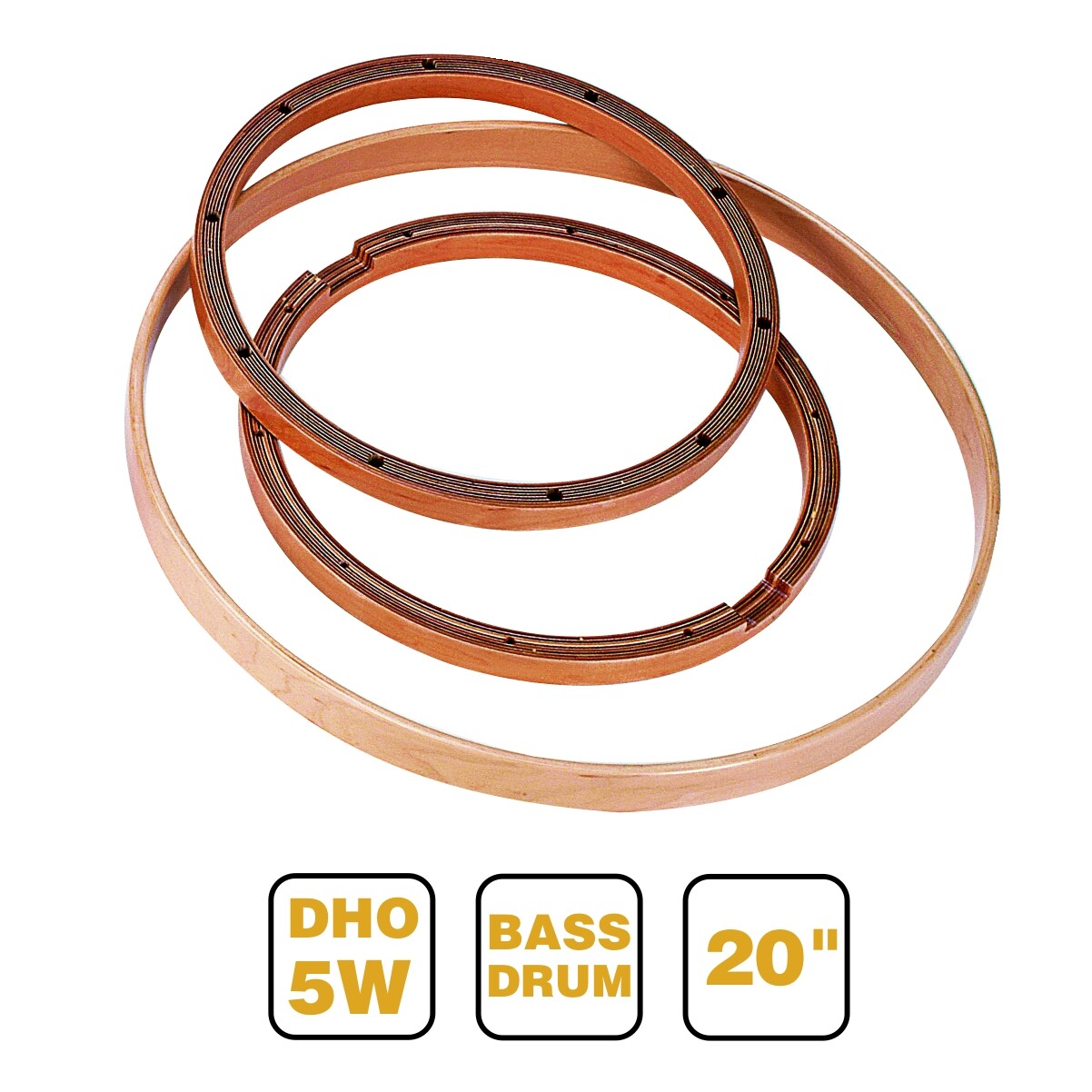 CERCHIO GRANCASSA DHO-5W-20B 20" IN ACERO
