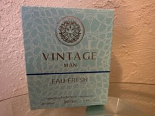 VINTAGE MAN EAU FRESH EAU DE PARFUM 3.4FL.OZ 100mLe BRAND NEW