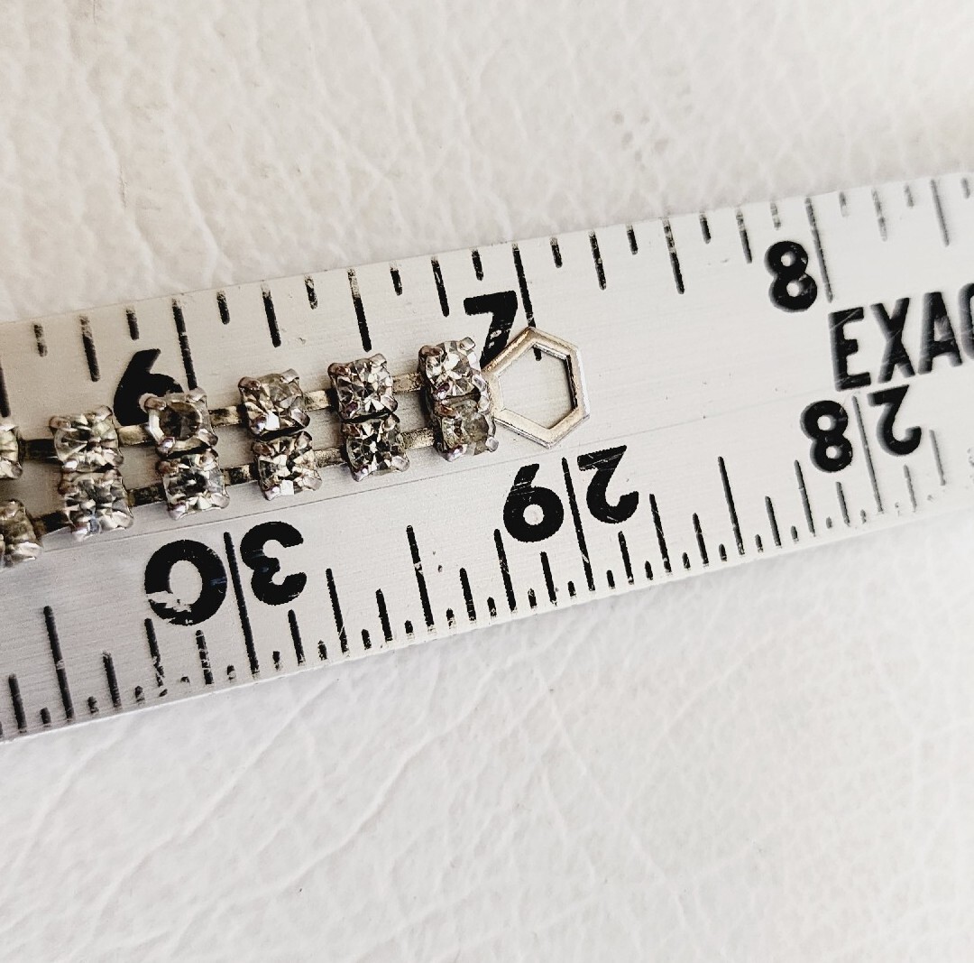 Unsigned KRAMER Vintage Multi Strand Crystal Diam… - image 6