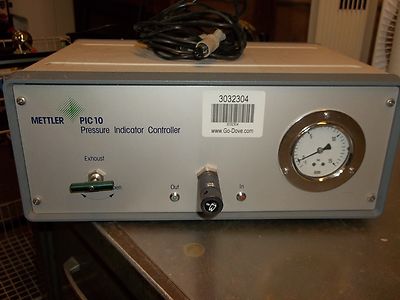 METTLER PIC10 PRESSURE INDICATOR CONTROLLER 3032304 A2007 FNR 103430  (P4)