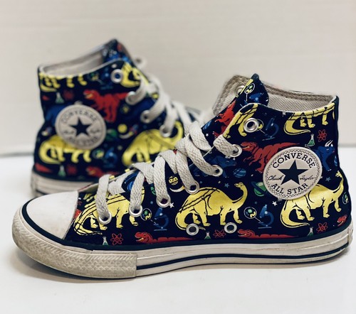 dinosaur converse high tops
