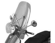 GIVI A104A MOUNTING HARDWARE KIT FOR GIVI 104A WINDSCREEN FOR VESPA