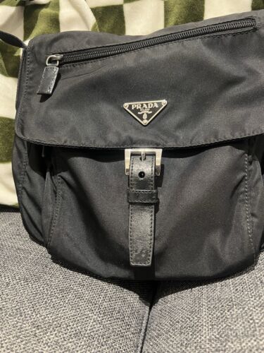 Vintage Prada Cross Body Bag Mens - Picture 2 of 5