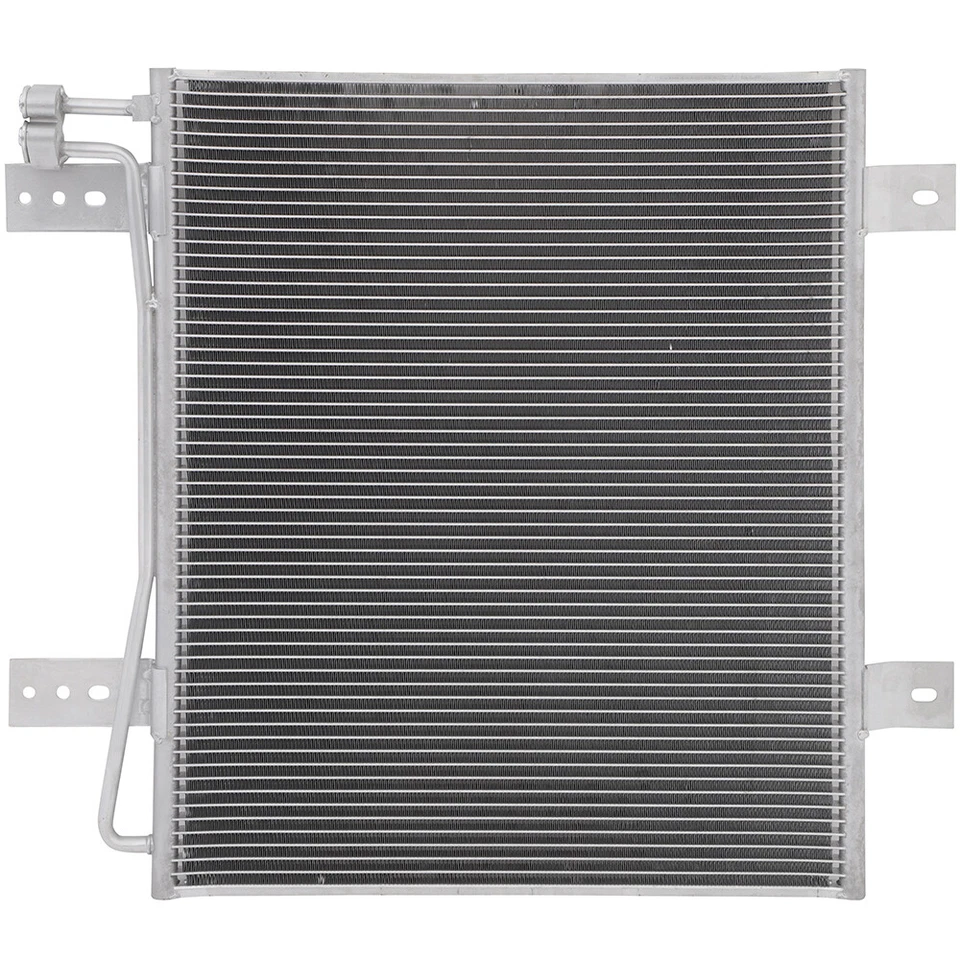 Fits 03 International Harvester 9900i SFA Radiator & Condenser Cooling Assembly Foto 3 de 4