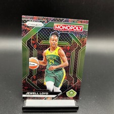 2024 Panini Prizm Red Icons Prizm #WNBA24 Jewell Loyd Seattle Storm