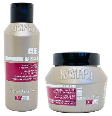 Kay Pro Hair Care Mini Curl Shampoo und Curl Maske Kit 200 ml